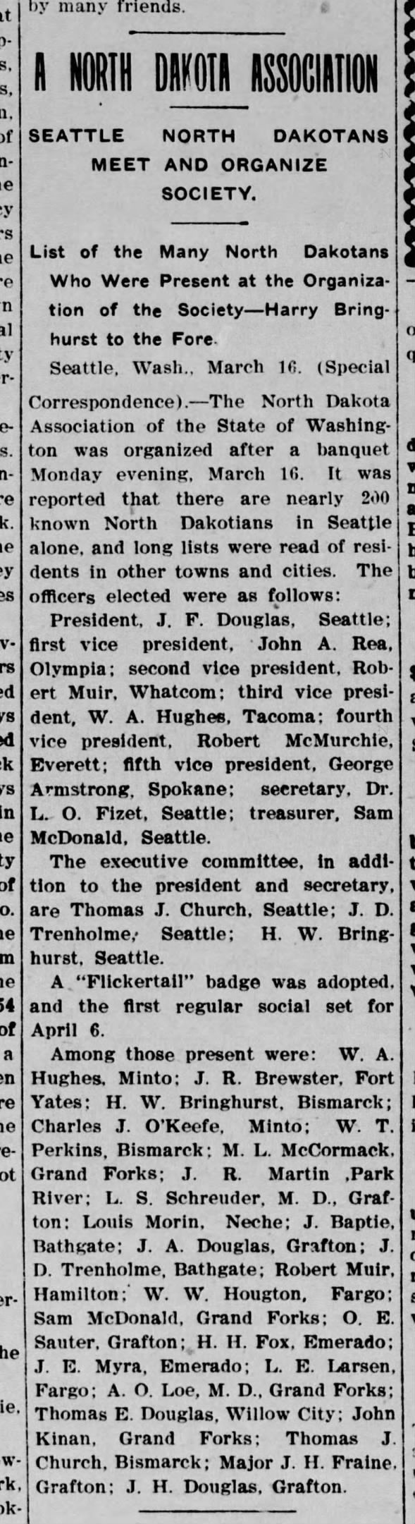 The Bismark (North Dakota) Tribune